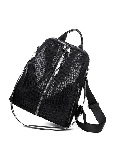 Sequined Oxford Backpack Girl