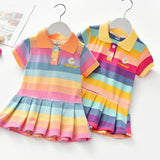 Rainbow Girl Summer Dress