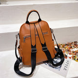 PU Outdoor Retro Leisure Backpack