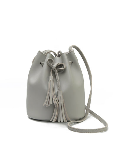 Summer Tassel Women Bags Leather Purses 