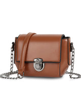 Solid Chains Hasp Mini Flap Hotsale Ladies Evening Bag
