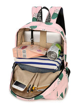 Fairy Ball Plant Printing Backpack Women Bookbag 
