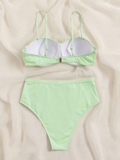 Sexy Steel Backless Bikini