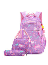 Student Backpack Sweet Printed Three-piece Set