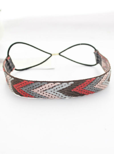 Bohemian Ethnic Embroidery Flower Headband 