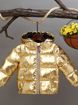 Girls' Silver Winter Jacket Wear Space Silver