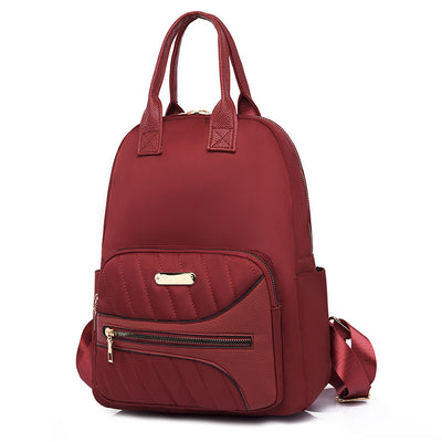 Oxford Cloth Splicing Outdoor Travel Backpack