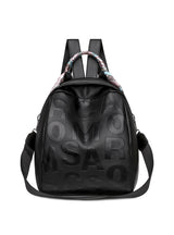 Retro PU Leisure Backpack