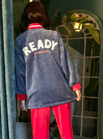 Thickened And Velvet Suit Japanese Kimono Dinosaur