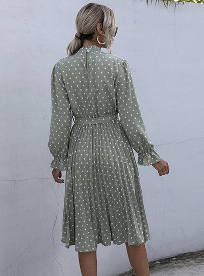 Bow Tie Polka Dot Dress