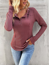 Women Slim Fit Casual T-shirt