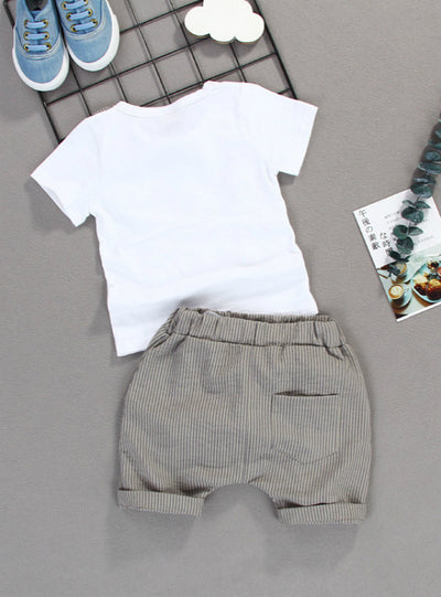 Clothes Girl Kids Boy Clothing Set Shirt+Pants+Coat