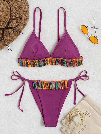 Sexy Women Little Tassel Bikini