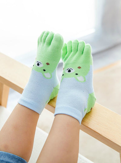 Bear Five Toes Socks Kids Socks Girl Boy
