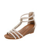 Open-toed Wedge Sandals