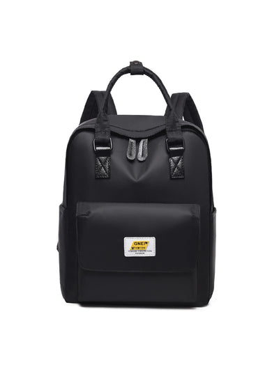 Women Oxford Vertical Square Type Backpack