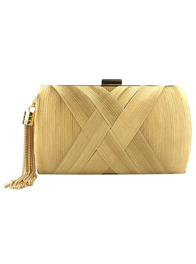 Women Fashion Tassel Clutches Evening Bags Handbag