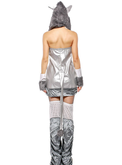 Silver Grey Ape cosplay Game Clothing Halloween Clothing