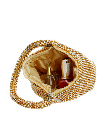 Soft Beaded Women Evening Bags Cover Open Style 