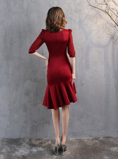 Sexy Nightclub Long Sleeve Party Dress