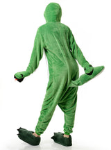 Cartoon Conjoined Nightgown Green Snake Animal