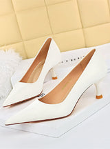 Women High Heeled Pointed Shoes