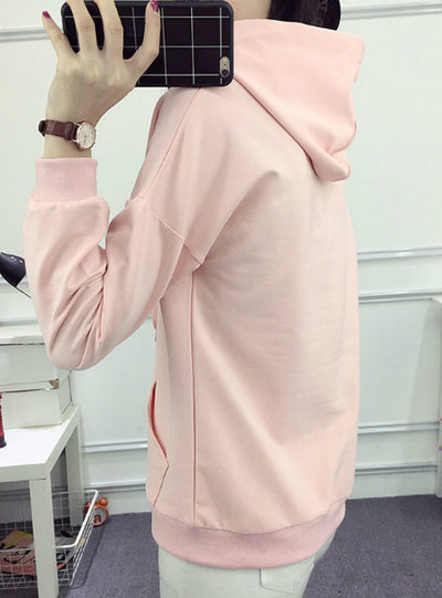 Hoodie Sweatshirt Hoodies Long Sleeves Femal