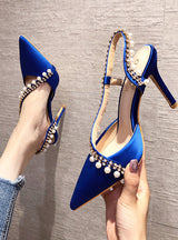 High-heeled Rhinestones Diamonds Shoes