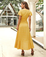 Summer Printed Leisure Holiday Dress