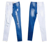 Slim-fit Stitching Color Matching Pencil Pants