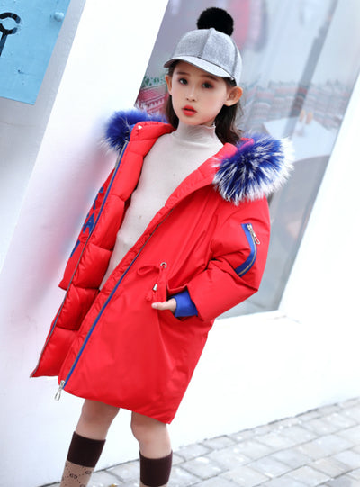 Girl's Wear Cotton Coat Children's Cotton