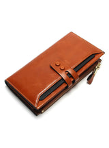 Leather High Quality Long Design Clutch Cowhide Wallet