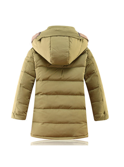 Children's Winter Jackets Duck Down Padded 