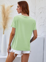 Flamingo Printed Cotton T-shirt