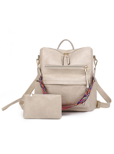 Retro Large Capacity Women's Backpack Bag