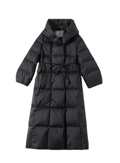 White Duck Down Loose Winter Warm Coat