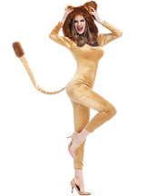 Deluxe Lions Costume Halloween Plays Circus Stage 