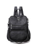 Zipper Bucket Three-dimensional Bag Backpack