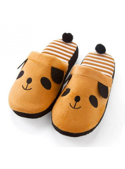 Plush Slippers Shoes Cute Panda Shoes Keep 