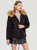 Large Fur Ccollar With Hat Cotton-padded Jacket 