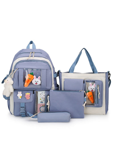 Student Large-capacity Backpack Set