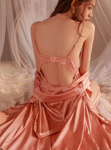 Lace-supported Palace-style Sling Nightdress