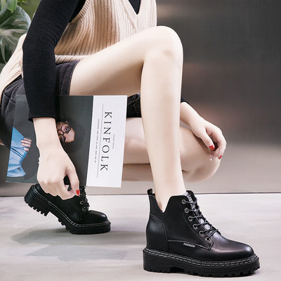 Martin Increased Inner Leather Boots