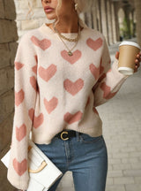 Christmas Jacquard Knitted Warm Sweater