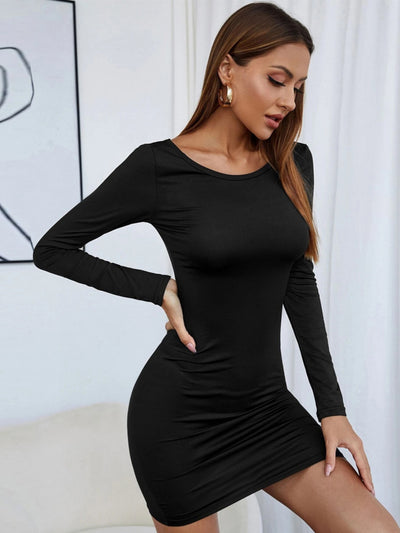 Sexy Slim Long Sleeve Dress