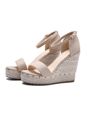 High Heels Shoes Ankle Strap Ladies Sandals 