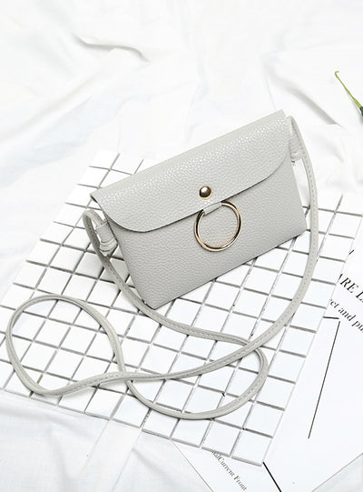 PU Leather Small Sling Shoulder Bags Purses