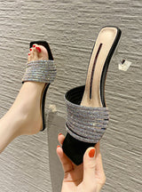 Summer Stiletto Heels Outer Slippers