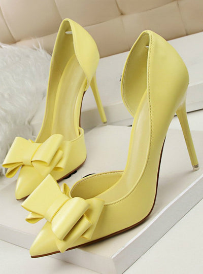 Women Pumps High Heels Shoes Sweet Shoes