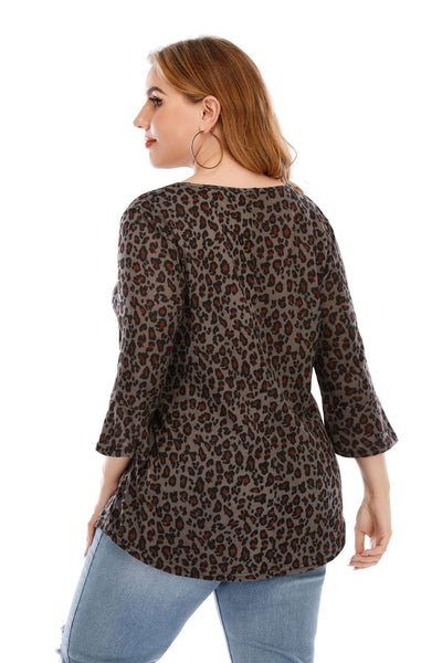 Large Size Women's Long Sleeve Top